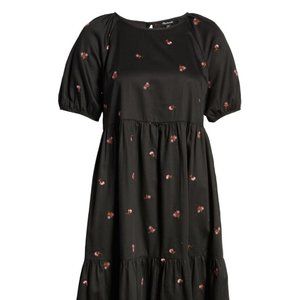 Madewell Tiered Cotton Midi Dress